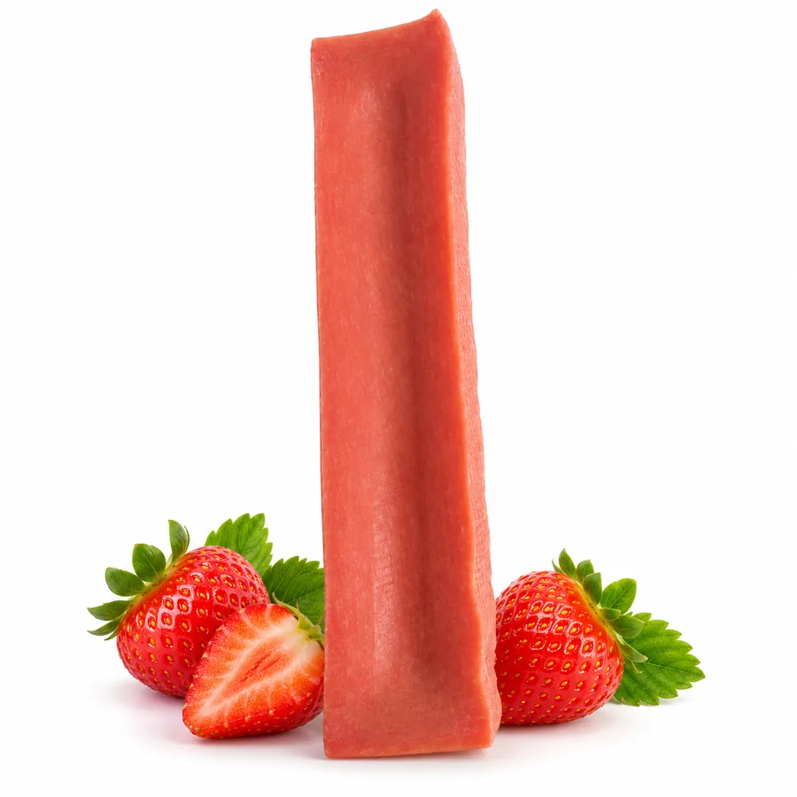 Strawberry yak cheese chew flavour
